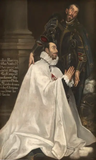 Julián Romero and his Patron Saint El Greco